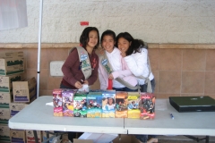 Girl Scout Cookie Booth 2010